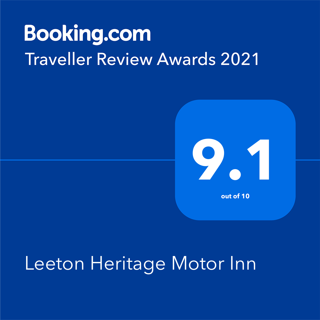 HotelsCombined Leeton Heritage Motor Inn 9.1 rating